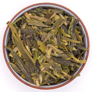 Китайский зеленый чай "Лун Цзин" Колодец Дракона